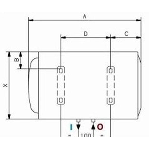 Máy nước nóng gián tiếp Pro R Ariston